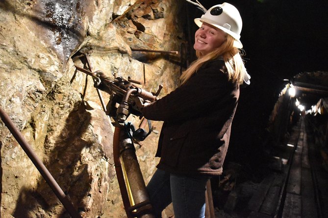 Real Gold Mine Tour with, gold panning and more - Burros, exhibits, and the old mining site