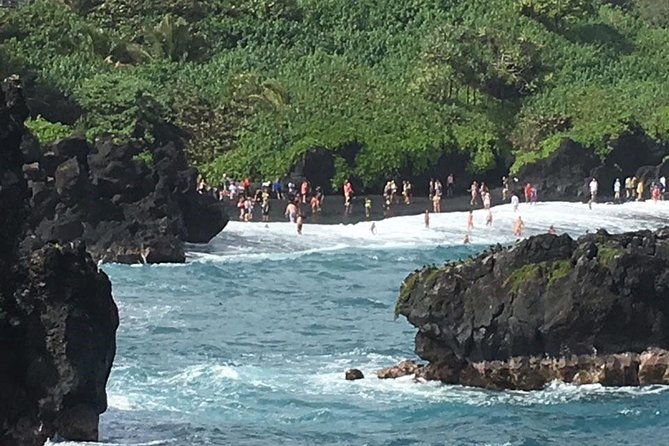 Road to Hana: Full-Day Scenic Drive with Blacksand & Waterfalls - Wailua Valley and rainbow eucalyptus