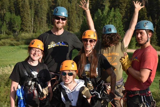 Rocky Mountain 6-Zipline Adventure on CO Longest and Fastest! - Age, Weight, and Family Rules Matter