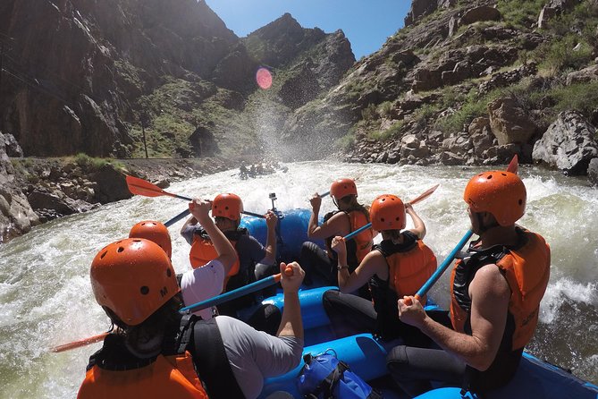 Royal Gorge Half Day Rafting in Cañon City (Free Wetsuit Use) - The Royal Gorge scenery between the rapids
