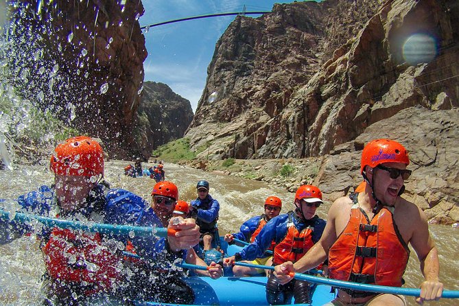 Royal Gorge Half Day Rafting in Cañon City (Free Wetsuit Use) - Gear that makes wet conditions easier