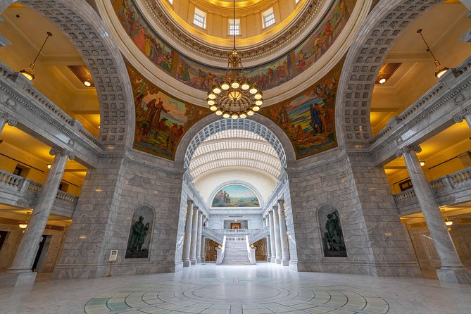 Salt Lake City Guided Bus Tour - Historic homes, theaters, and downtown details