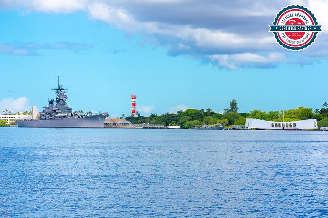 Salute to Pearl Harbor Including USS Arizona - A drive past Aloha Tower