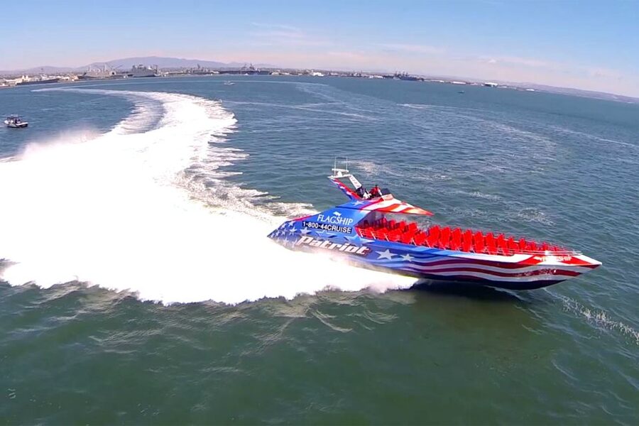 San Diego: Patriot Jet Boat Thrill Ride - Is 30 minutes long enough?