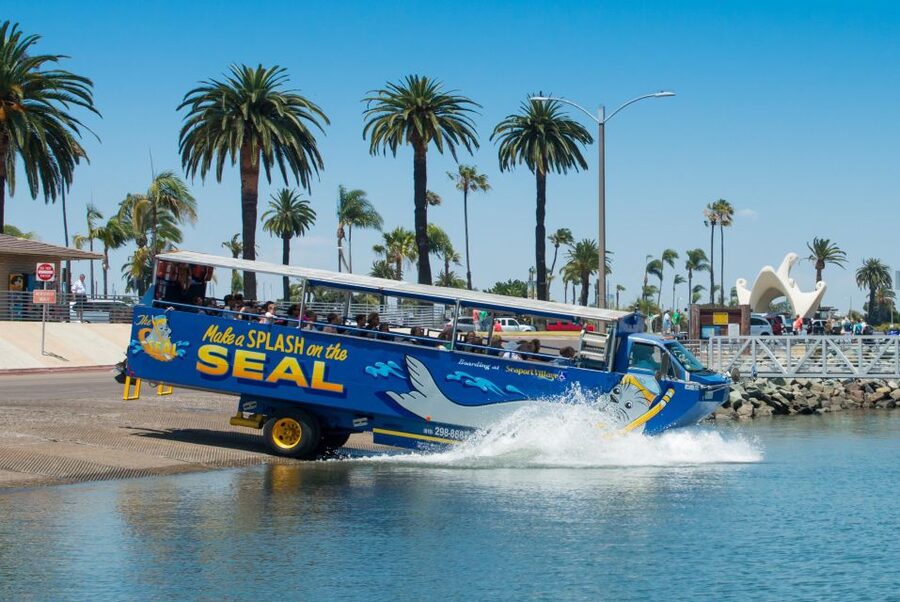 San Diego: SEAL City Tour by Amphibious Bus - San Diego streets, the Embarcadero, and the military waterfront