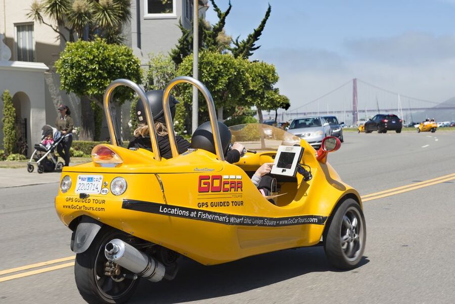 San Francisco: 3-Hour Early Bird GoCar Tour - Reaching the Golden Gate Bridge