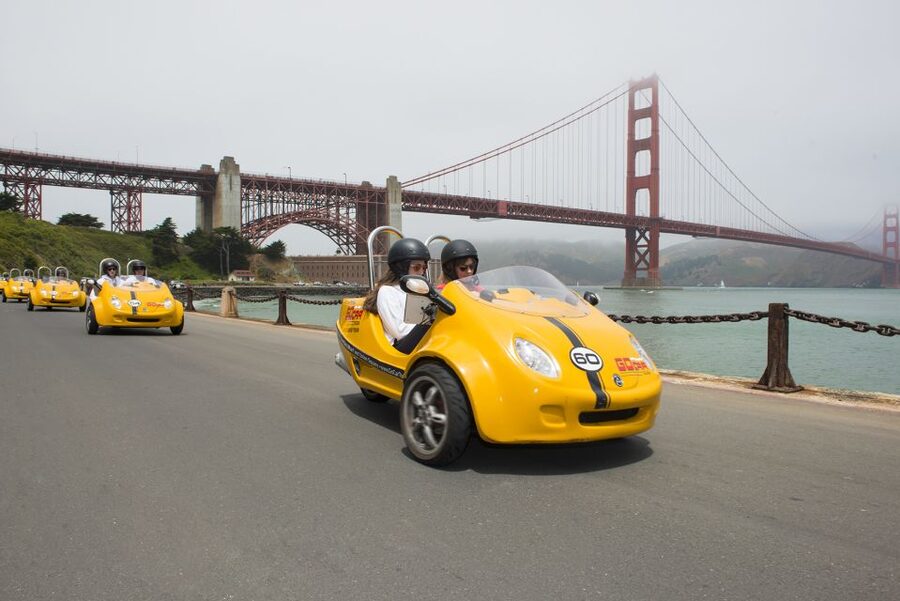 San Francisco: 3-Hour Early Bird GoCar Tour - Lombard Street and the return to the wharf