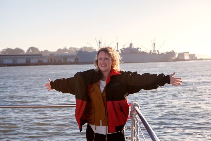 San Francisco Bay Sunset Cruise by Luxury Catamaran - Sunset, skyline, and the return to the city