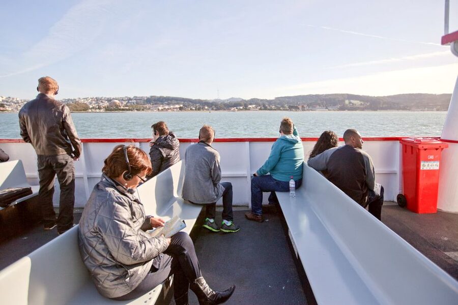 San Francisco: Golden Gate Bay Cruise - Returning past Pier 39’s sea lions