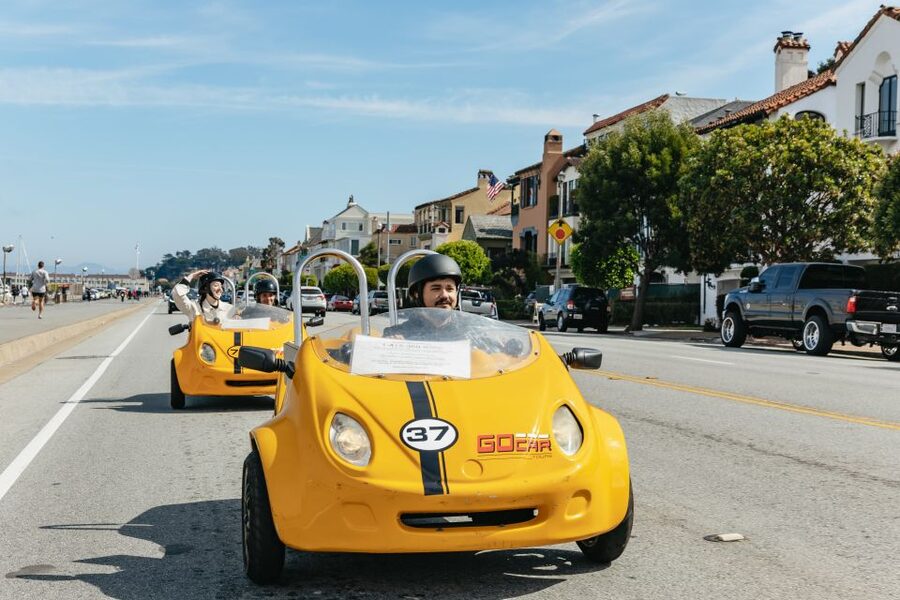 San Francisco: Golden Gate Bridge and Lombard GoCar Tour - Chestnut and Union Street on the return