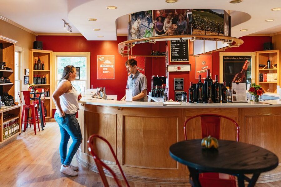 San Francisco: Half-Day Wine Country Excursion with Tastings - The First Winery: Barrel Rooms and the Basics of Production