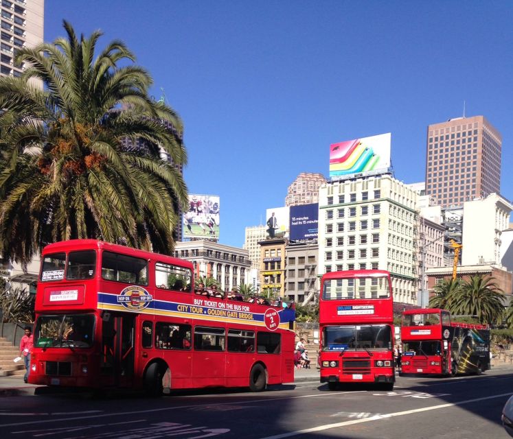 San Francisco: Hop-On Hop-Off Deluxe Bus Tour with 20 Stops - Stops 10 to 12: The Palace of Fine Arts, bridge views, and Lombard Street
