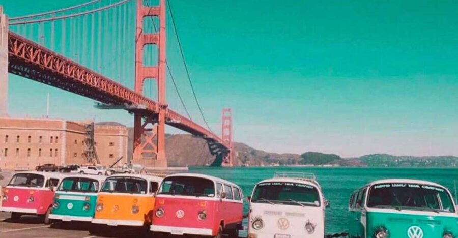 San Francisco: Small-Group City Tour by Vintage VW Bus - Golden Gate views and changing bay weather