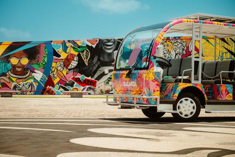 San Juan: Casa Bacardi Distillery Tour - The trolley ride puts the property in context