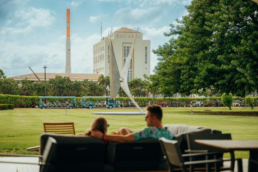 San Juan: Casa Bacardi Distillery Tour - The welcome drink sets an easy pace