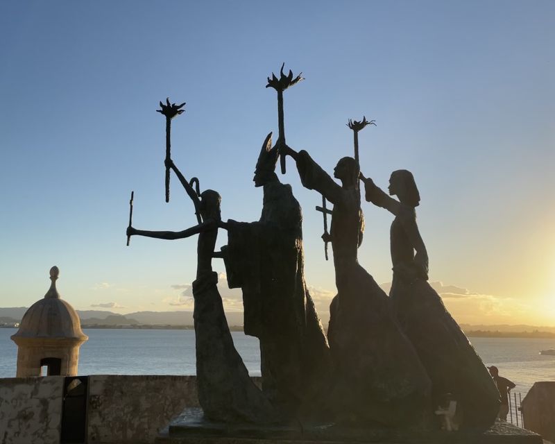 San Juan: Old Town Sunset Walking Tour - Finishing near Plaza de San José