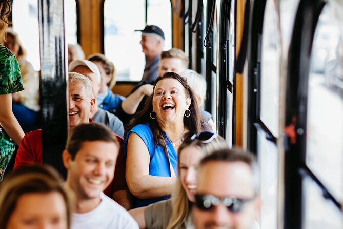 "Savannah for Morons" Comedy Trolley Tour - Savannah’s famous fountain and the Cathedral Basilica