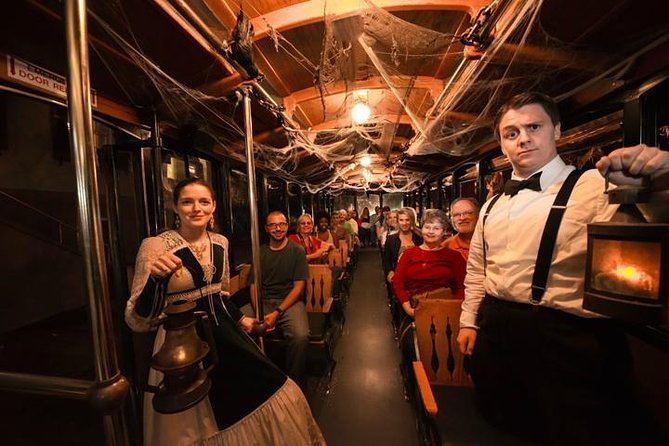 Savannah Ghosts & Gravestones Trolley Tour - The trolley ride through Savannah after dark