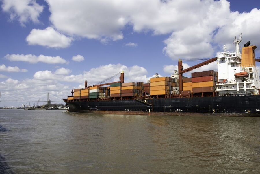 Savannah: Riverboat Narrated Harbor Sightseeing Cruise - Old Fort Jackson and the artillery piece