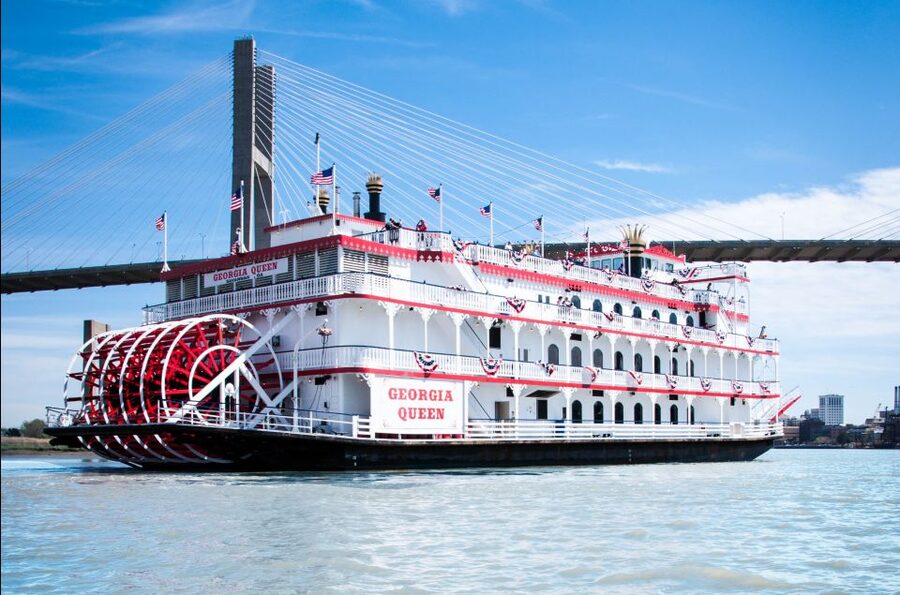 Savannah: Riverboat Narrated Harbor Sightseeing Cruise - Boarding at 9 East River Street