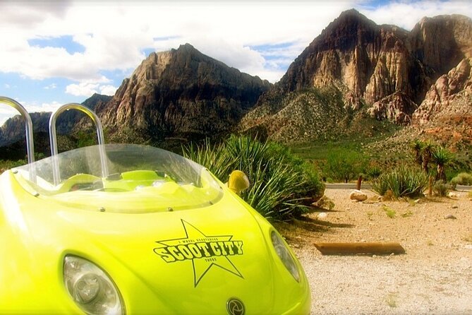 Scooter Car Tour of Red Rock Canyon with Transport from Las Vegas - The 13-mile Scenic Drive