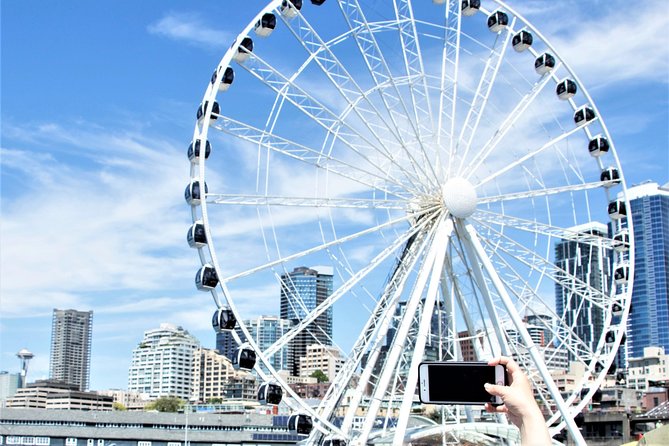 Seattle's Original Guided Harbor Cruise - The Space Needle from a fresh angle