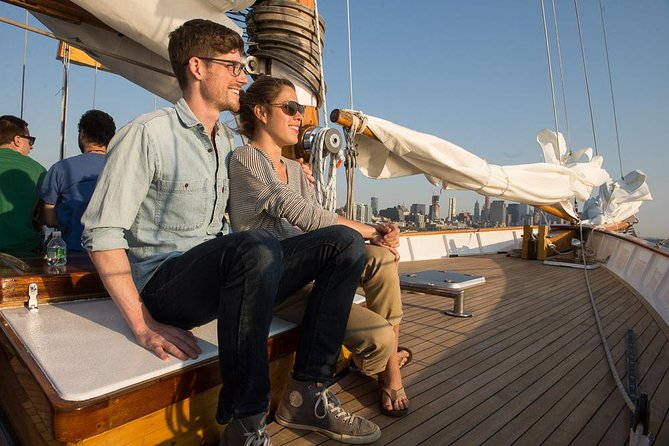 Sightseeing Day Sail around Boston Harbor - Spectacle Island and Long Island make the harbor feel wider