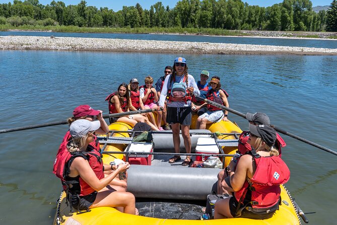 Snake River Scenic Float Trip with Teton Views in Jackson Hole - From Stilson Lot to the launch point