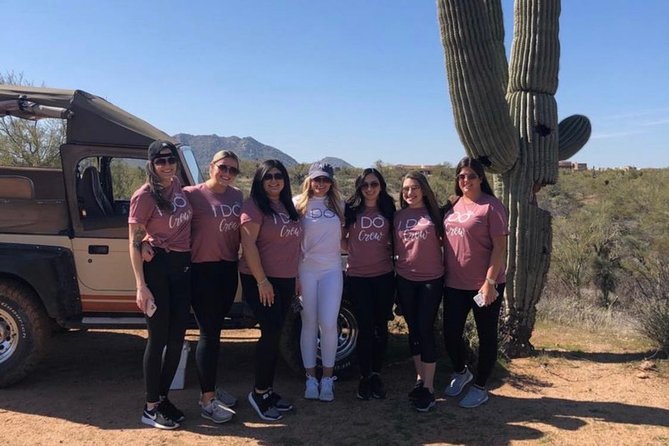 Sonoran Desert Jeep Tour at Sunset - Seeing Pinnacle Peak from the desert side