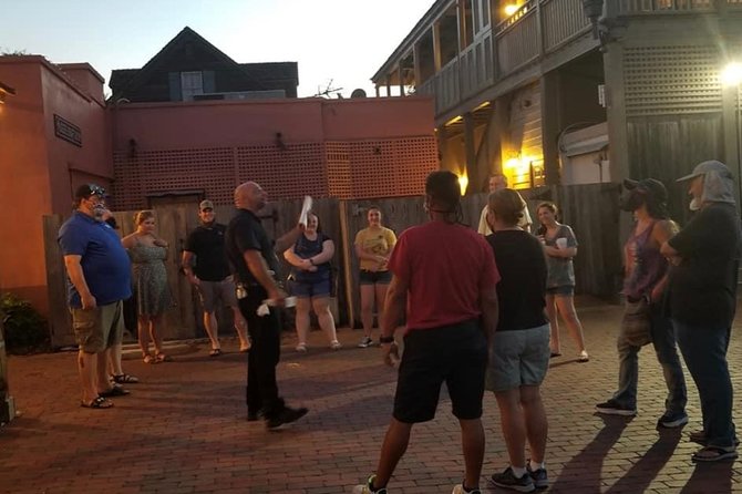 St. Augustine Ghost Tour: A Ghostly Encounter - Walking from St. George Street to the old fort