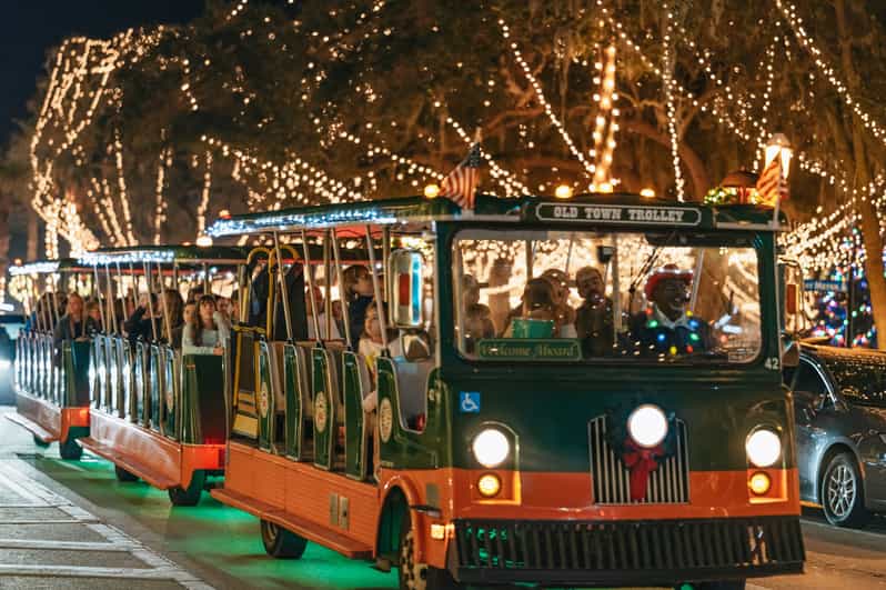 St Augustine: Nights of Lights Trolley Tour - Key points to know before you book