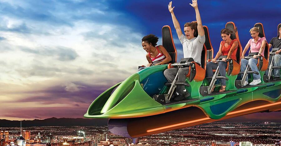 STRAT Tower Thrill Rides Admission - Big Shot: the best choice for a first ride