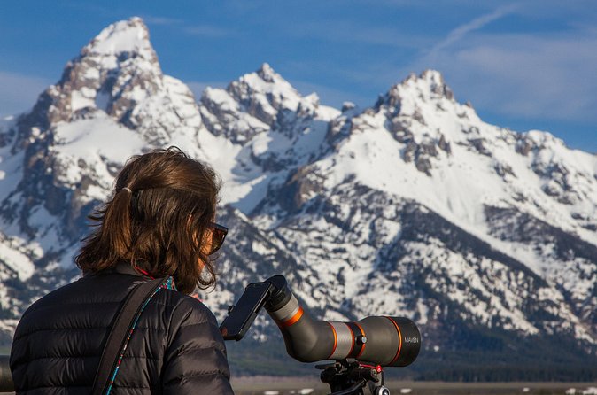 Sunrise 4-Hour Grand Teton Wildlife Adventure - Binoculars, scopes, and better wildlife views