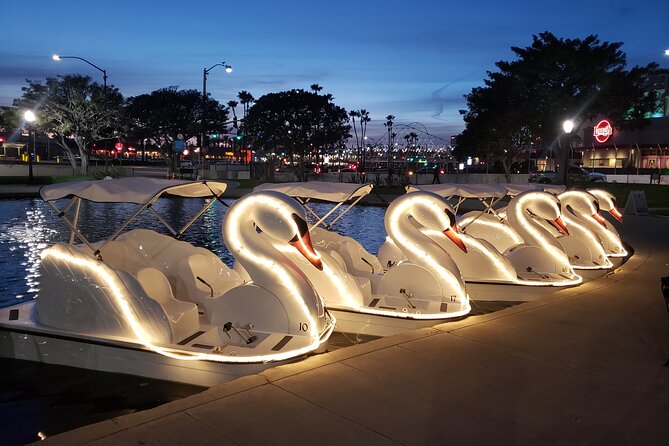 Swan Boat Rental at Rainbow Lagoon in Long Beach - A Floating Change of Pace in Downtown Long Beach