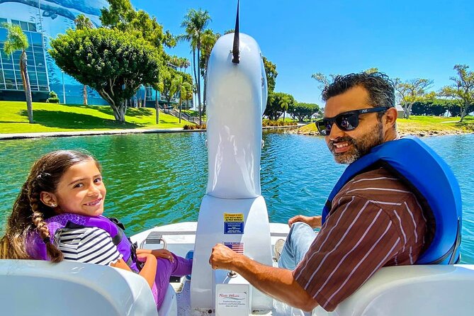 Swan Boat Rental at Rainbow Lagoon in Long Beach - What Your One-Hour Ride Looks Like