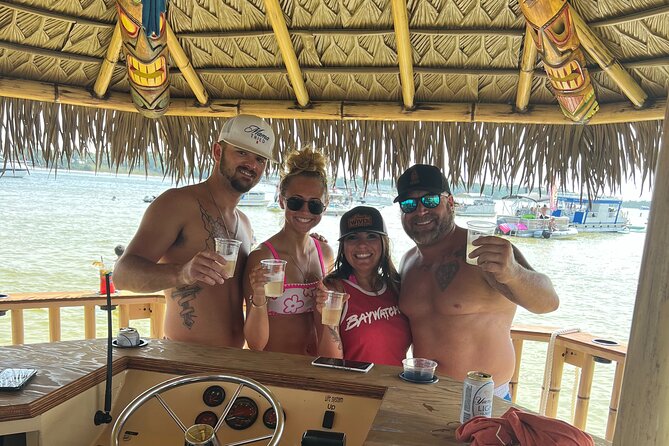 Tailfins Tiki Boats Crab Island Sandbar(3hrs/ 5/5:30 are 2hrs) - Choosing the Right Departure