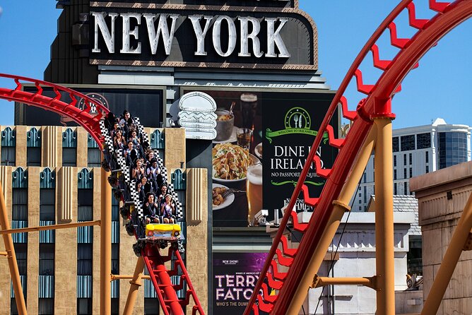 The Big Apple Coaster at New York New York Hotel and Casino - Price and what you receive