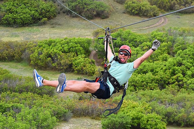 The EDGE: Zip Line Tour - Ten lines that get longer and faster