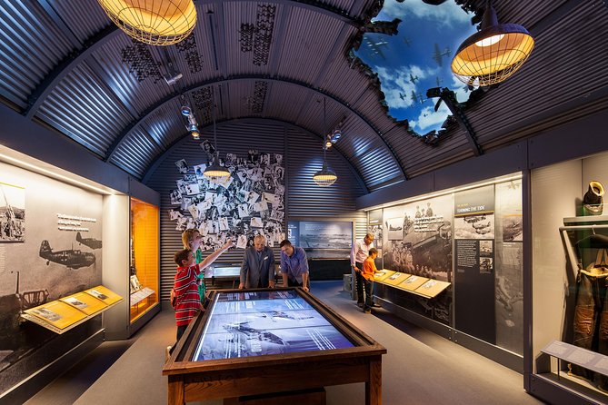 The National WWII Museum Admission Ticket New Orleans - The US Freedom Pavilion and preserved war machines