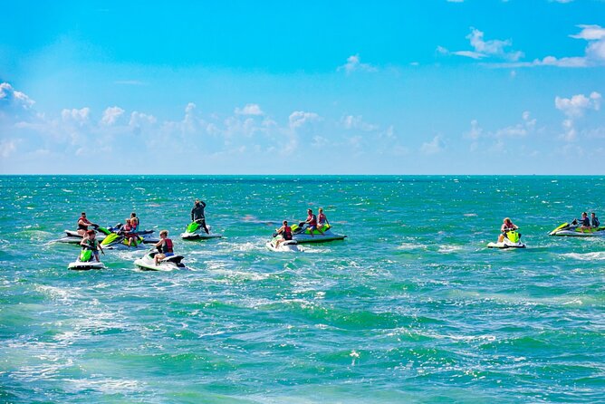The Original Key West Island Jet Ski Tour from Barefoot Billy's - Sandbar time and freeplay