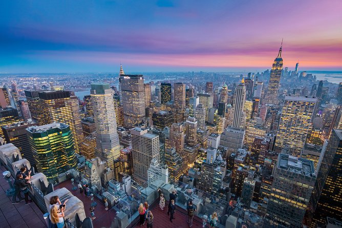 Top of the Rock Observation Deck New York City Ticket - The Empire State Building view is the main reason to choose it