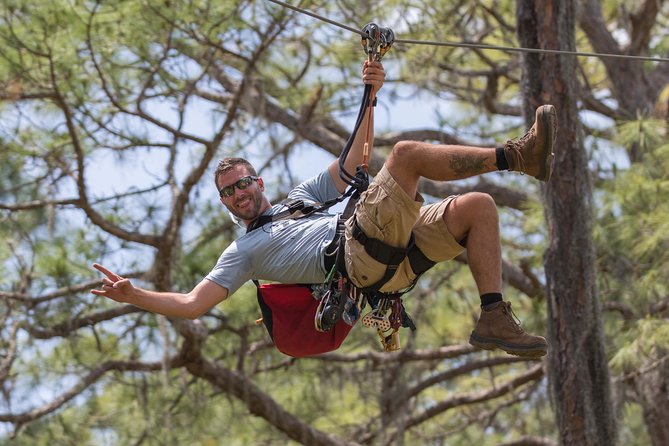 TreeUmph Adventure Course - Three hours and 120 ways to lose your balance