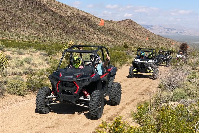 Ultimate Hidden Valley and Primm RZR Adventure from Las Vegas - Primm Valley, open desert, and Roach dry lake bed