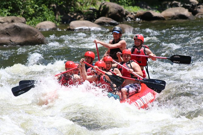 Upper Pigeon River Rafting Trip from Hartford - What the 70 rapids feel like