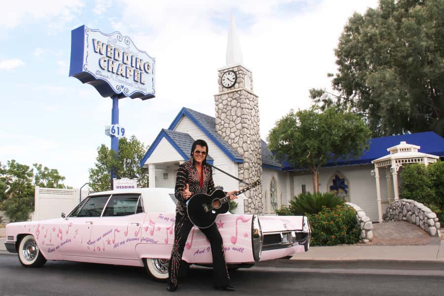 Vegas: Elvis-Themed Graceland Chapel Wedding or Vow Renewal - Who will enjoy this ceremony most