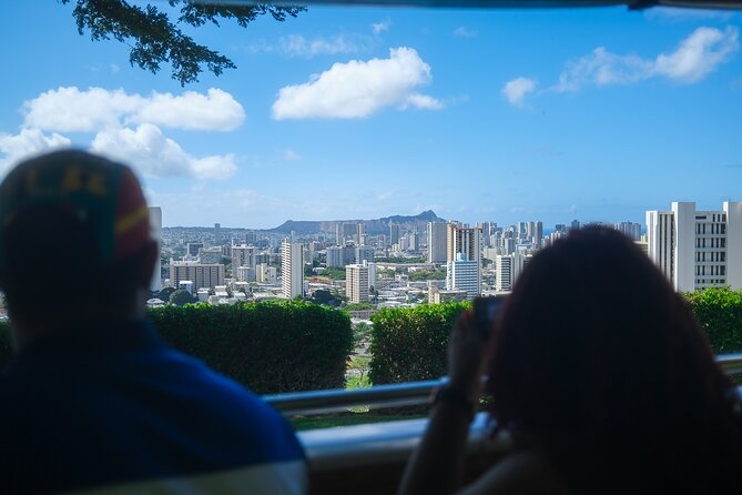 Waikiki Trolley Red Line Heroes & Legends Hop-on Hop-off Tour - Punchbowl Crater and the National Memorial Cemetery