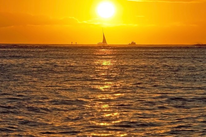 Waikoloa Signature Catamaran Sunset Sail - A roomy catamaran built for a sunset view