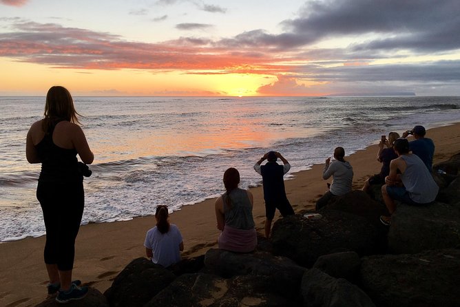 Waimea Canyon Downhill Bike Ride - The finish at Kekaha and the sunset question
