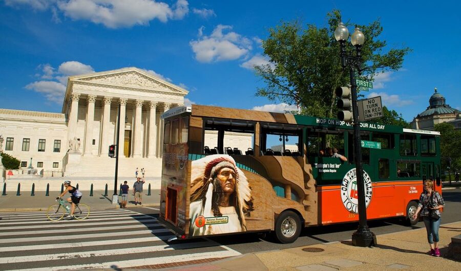 Washington, DC: Hop-On Hop-Off Old Town Trolley City Tour - The museums on Constitution Avenue