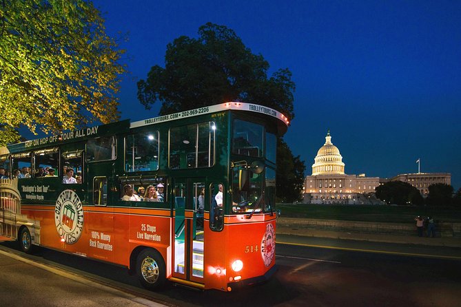 Washington DC Monuments by Moonlight Tour by Trolley - FDR and MLK: two memorials with a different feel